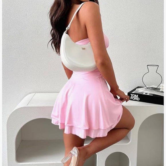 GRMLRPT Strapless Ruched Tube Mini Dress - Picture 2 of 2